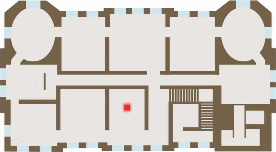 Plan de localisation de l'œuvre Robe de chambre Balzac