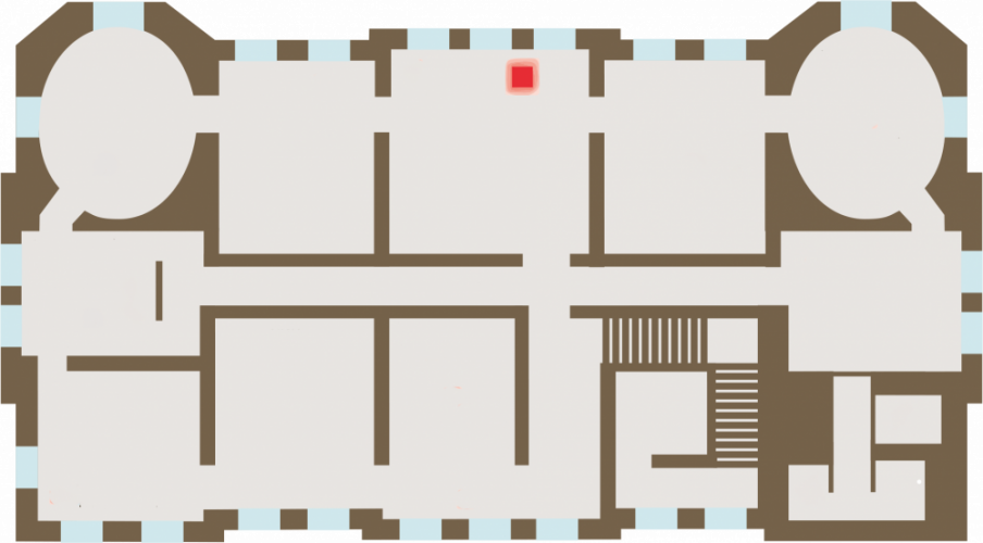 Plan de localisation de l'œuvre Torse de jeune femme cambrée