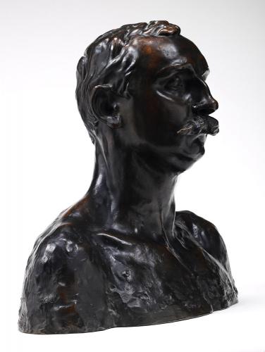 Camille Claudel, Paul Claudel à 37 ans, 1905, bronze