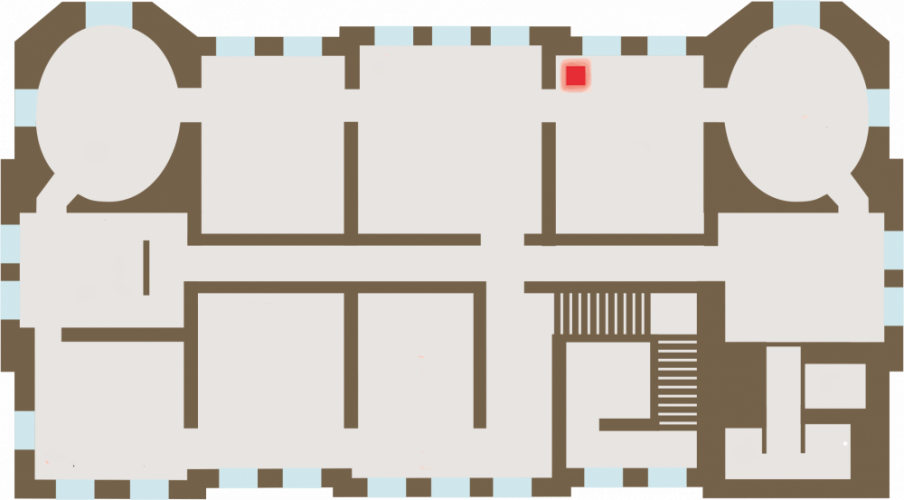 Mapa de ubicación de Vertumno y Pomona