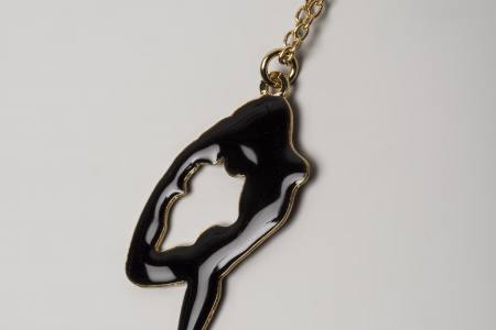 Collier Mouvement de Danse A émaillé