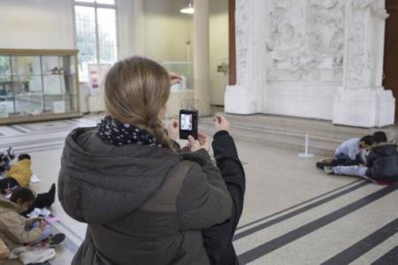 La séance de pratique artistique