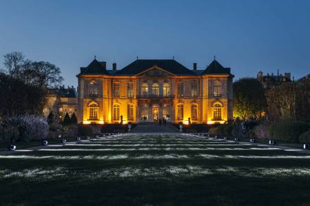 Mise en lumière de l'hôtel Biron