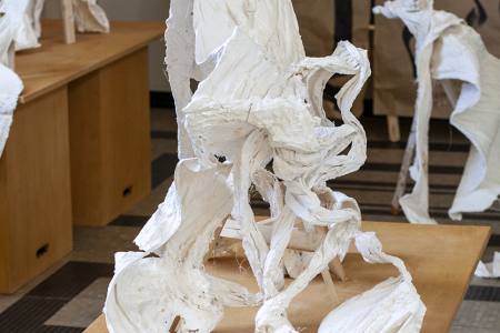 Restitution des travaux dans la galerie des plâtres
