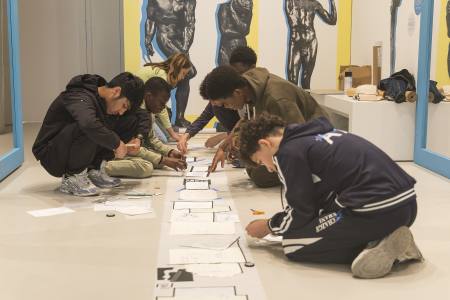 Atelier participatif dans l'espace "Au Labo!"