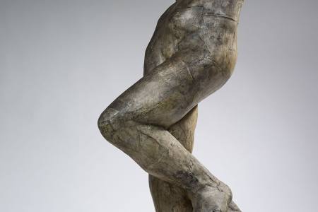Méditation sans bras, plâtre patiné, 1896